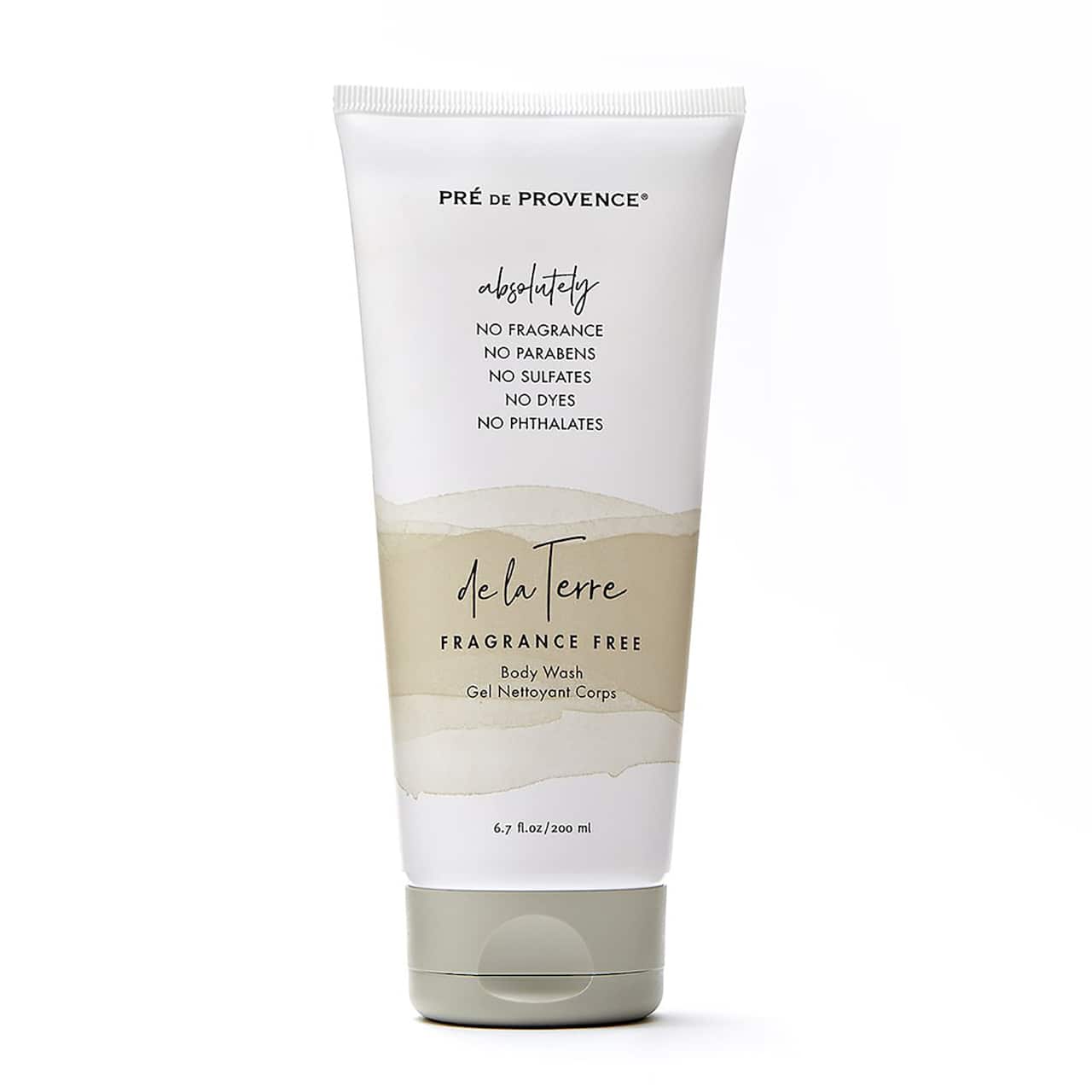 European Soaps Unscented De La Terre Body Wash, 200mL